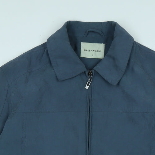 Greenwoods Mens Blue Jacket Size S Zip