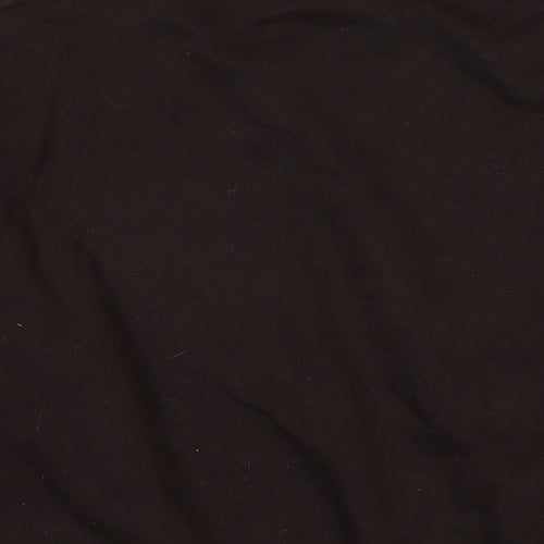 Divided Womens Brown Polyester Pullover Sweatshirt Size S