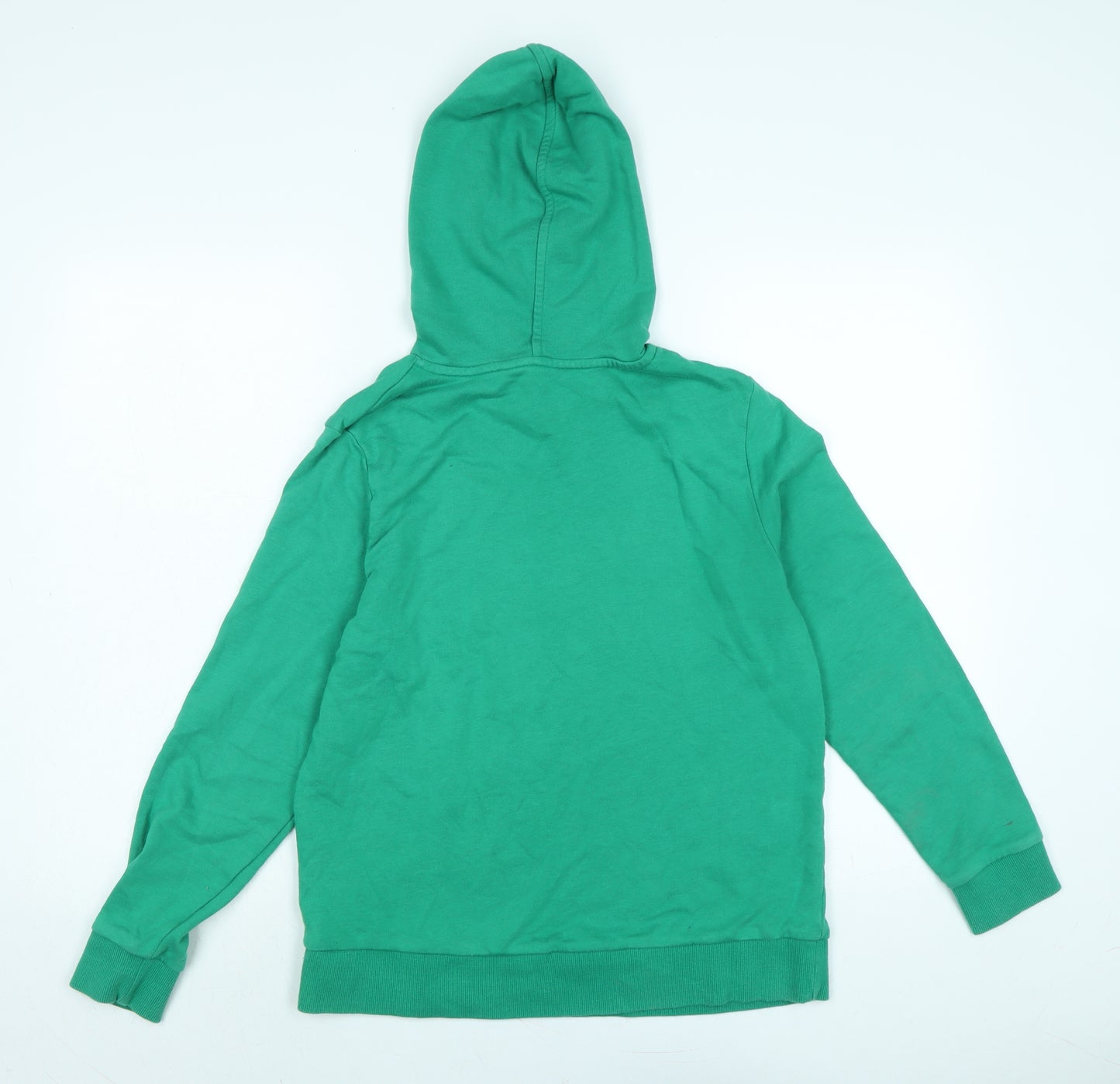 Marks and Spencer Womens Green Polyester Pullover Hoodie Size 12