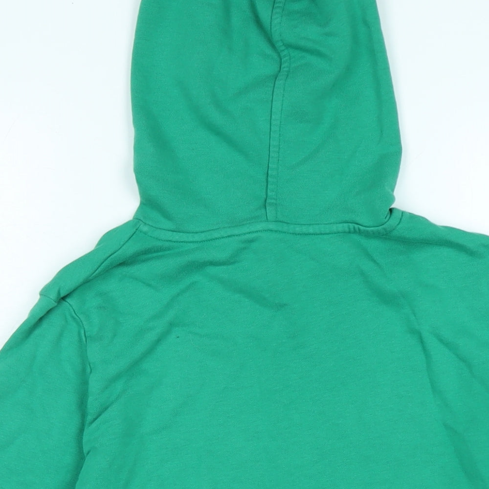 Marks and Spencer Womens Green Polyester Pullover Hoodie Size 12