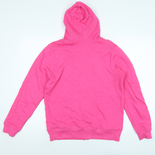 Marks and Spencer Womens Pink Jacket Size 10 Zip
