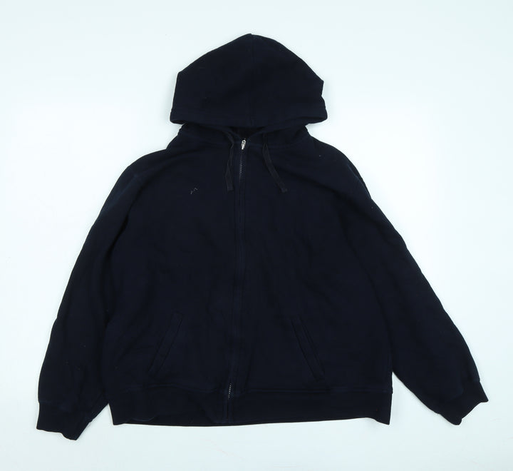Marks and Spencer Womens Blue Jacket Size XL Zip