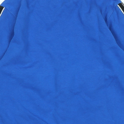 True icons Boys Blue Polyester Pullover Sweatshirt Size 10-11 Years