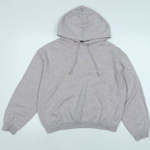 Divided Womens Pink Polyester Pullover Sweatshirt Size M