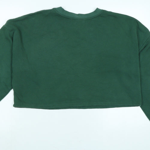 Club Univeristy Sports Womens Green Polyester Pullover Sweatshirt Size M - University Sports & Social club