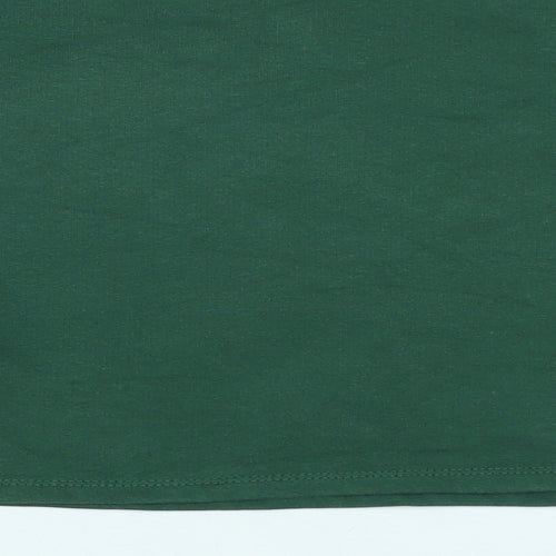 Club Univeristy Sports Womens Green Polyester Pullover Sweatshirt Size M - University Sports & Social club