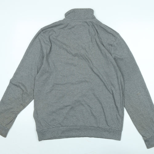 NEXT Mens Grey Cotton Pullover Sweatshirt Size M