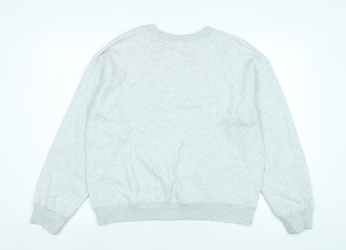 H&M Womens Grey Cotton Pullover Sweatshirt Size S - NYC Athletics Club-1999-manhattan New York.
