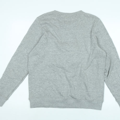 Made For You Womens Grey Polyester Pullover Sweatshirt Size 12 - Shake your pom poms
