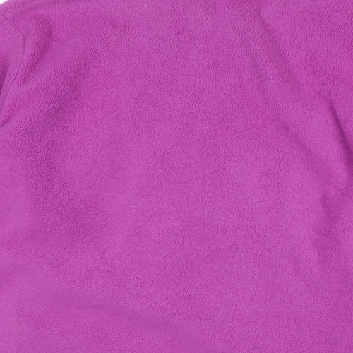 Marks and Spencer Womens Purple Jacket Size 14 Zip
