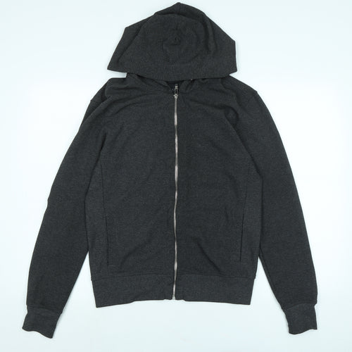 Zara Mens Grey Jacket Size M Zip