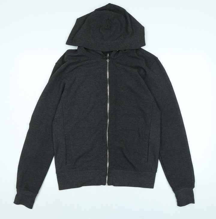 Zara Mens Grey Jacket Size M Zip