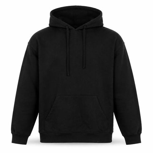 Boohoo Man Mens Black Cotton Pullover Hoodie Size M - Pockets Chicago