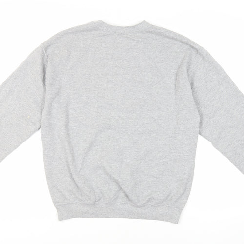 PRETTYLITTLETHING Womens Grey Cotton Pullover Sweatshirt Size S Pullover - California