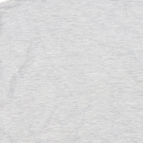 Pull&Bear Womens Grey Cotton Pullover Sweatshirt Size L Pullover