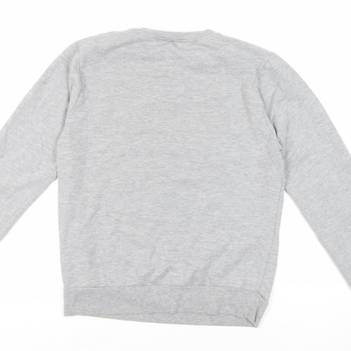 Rupaul Womens Grey Cotton Pullover Sweatshirt Size XS Pullover