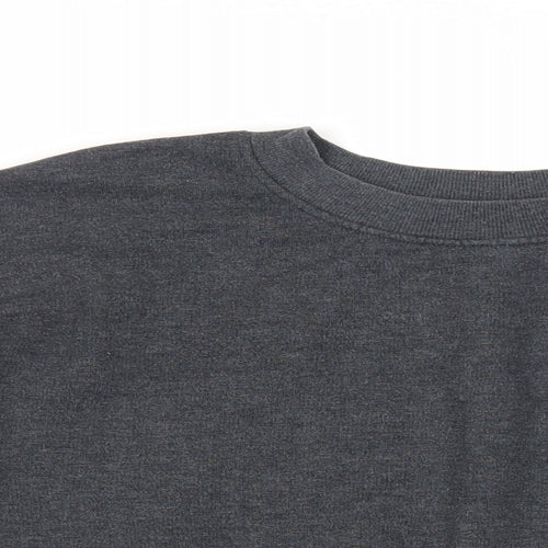 NEXT Womens Grey Cotton Pullover Sweatshirt Size 14 Pullover