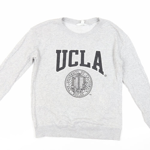 H&M Mama Womens Grey Cotton Pullover Sweatshirt Size XS Pullover - UCLA