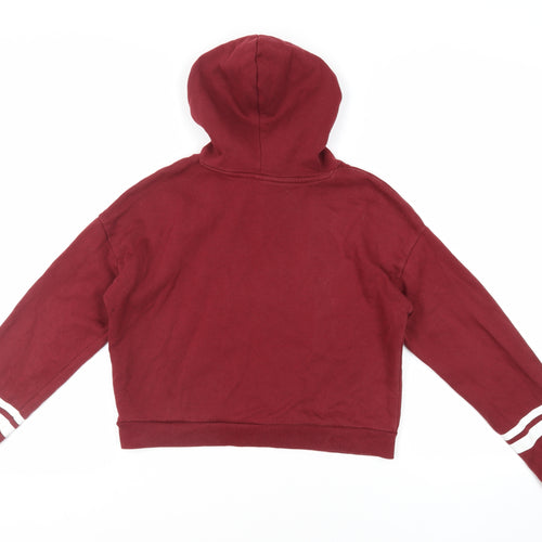 H&M Girls Red Cotton Pullover Hoodie Size 12-13 Years Pullover - Harry Potter Hogwarts