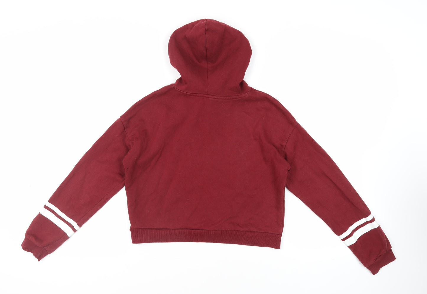 H&M Girls Red Cotton Pullover Hoodie Size 12-13 Years Pullover - Harry Potter Hogwarts