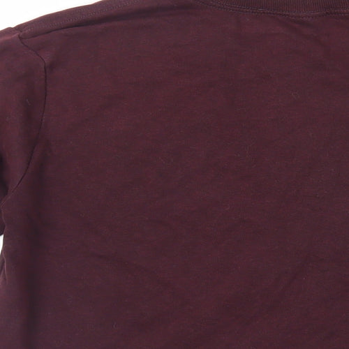 H&M Mens Purple Cotton Pullover Sweatshirt Size XS