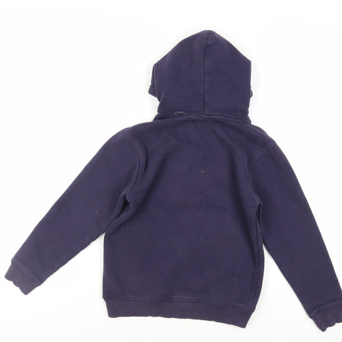MFC Boys Blue Cotton Pullover Hoodie Size 9-10 Years Pullover - Middlesbrough FC
