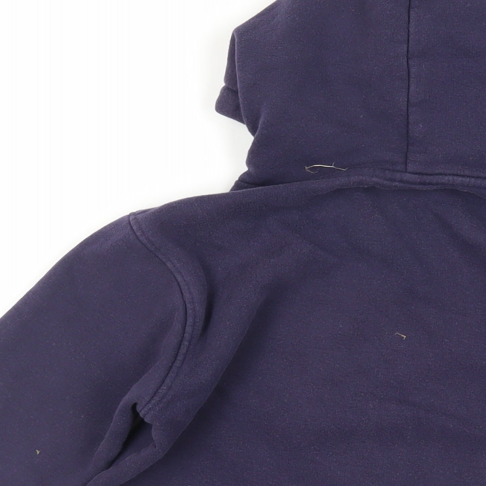 MFC Boys Blue Cotton Pullover Hoodie Size 9-10 Years Pullover - Middlesbrough FC