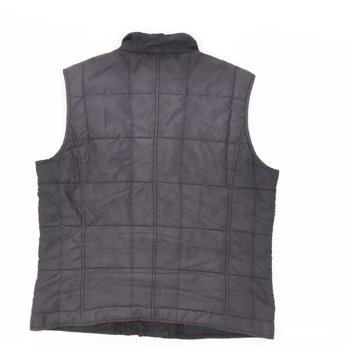 GolleHaug Mens Black Gilet Jacket Size M Snap