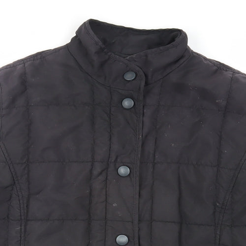 GolleHaug Mens Black Gilet Jacket Size M Snap