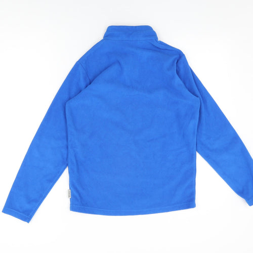 Quechua Boys Blue Polyester Pullover Sweatshirt Size 13-14 Years Zip