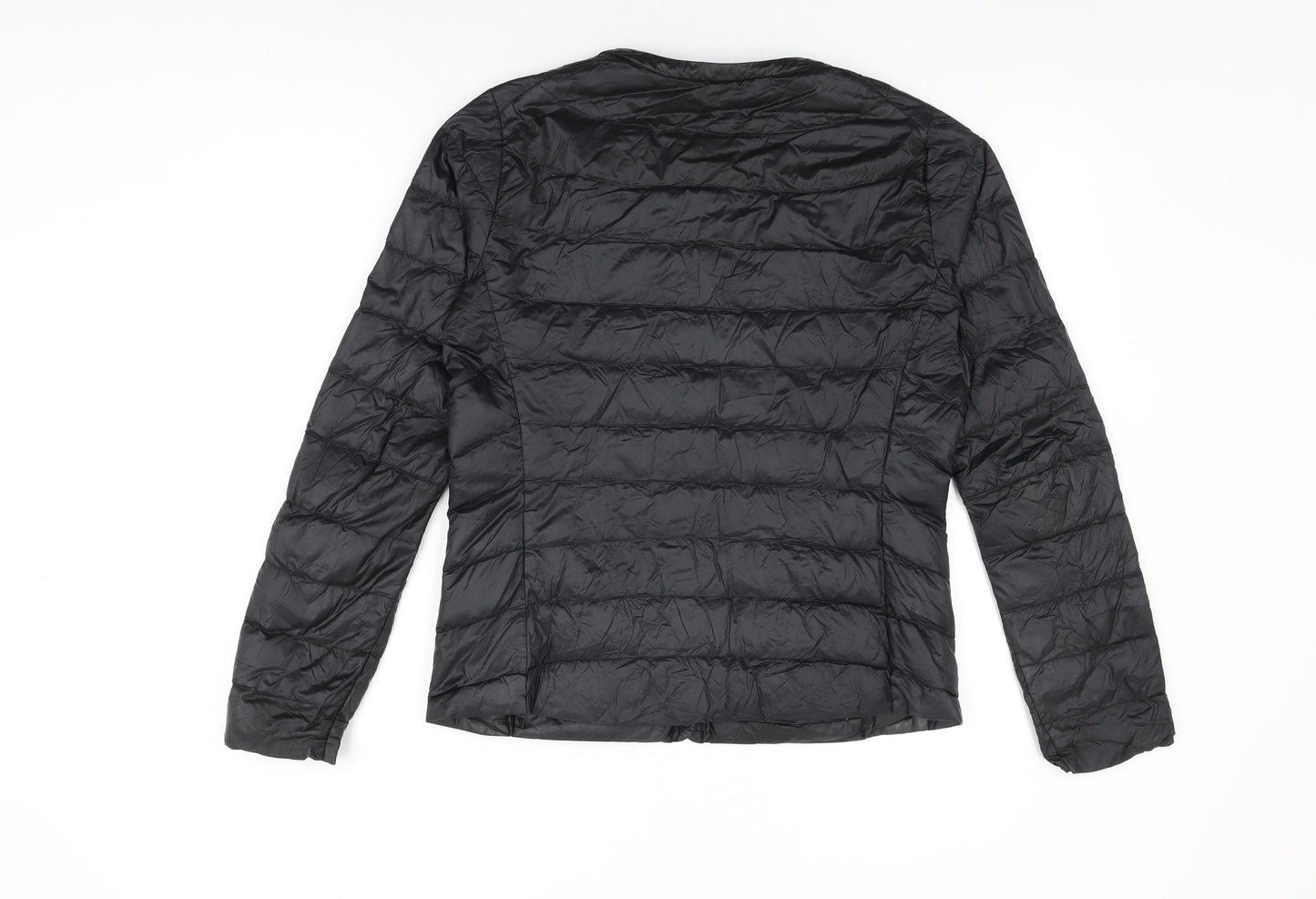 Uniqlo Womens Black Puffer Jacket Jacket Size M Snap