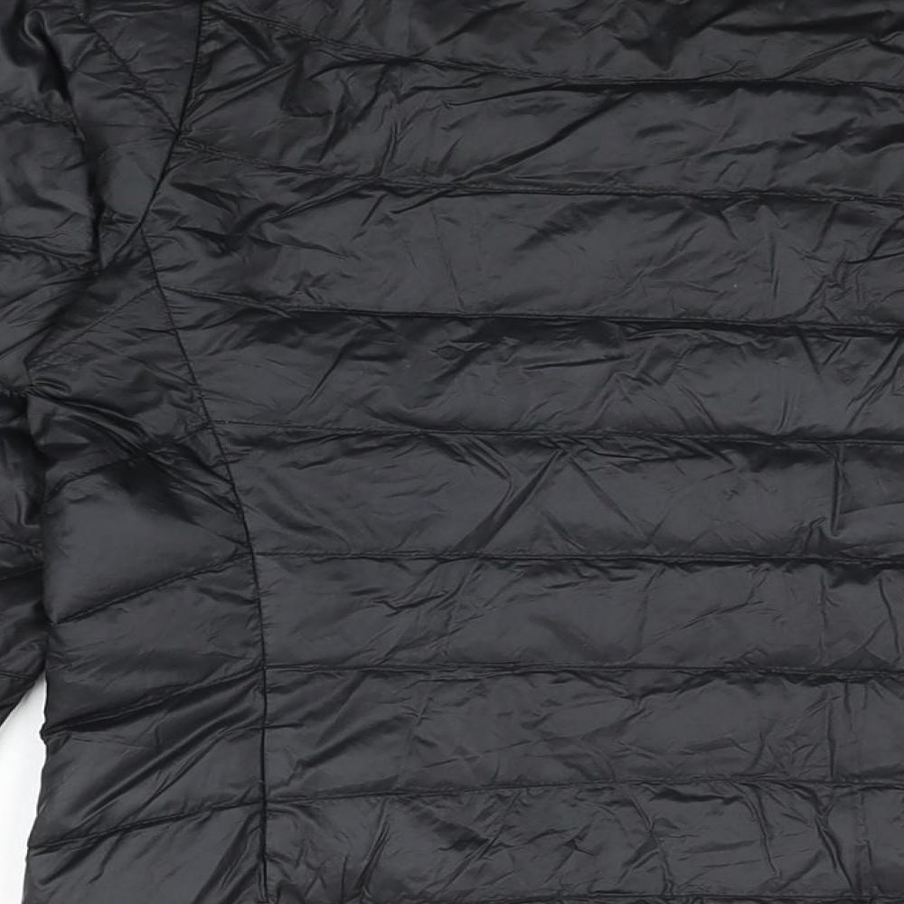 Uniqlo Womens Black Puffer Jacket Jacket Size M Snap