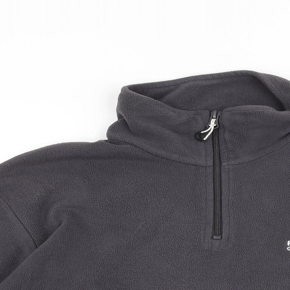 Regatta Mens Grey Polyester Pullover Sweatshirt Size S