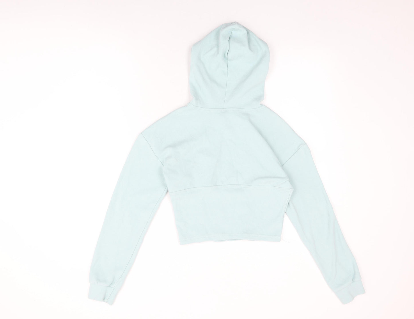 By Swan Womens Blue Cotton Pullover Hoodie Size S Pullover