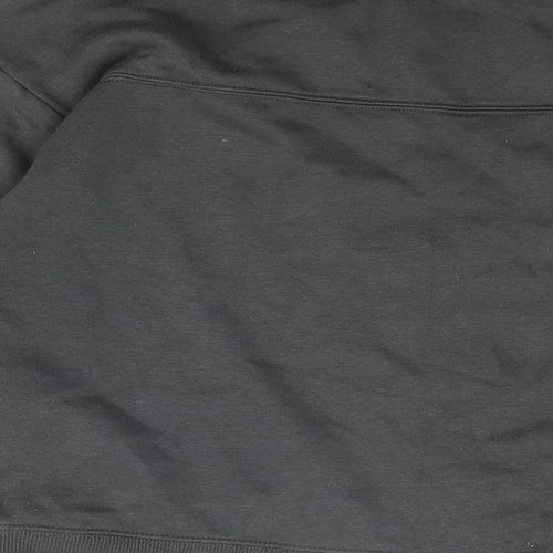 Zara Womens Grey Cotton Pullover Sweatshirt Size S Pullover