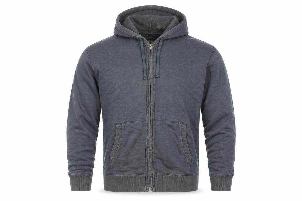 Gap Mens Blue Cotton Full Zip Hoodie Size XL