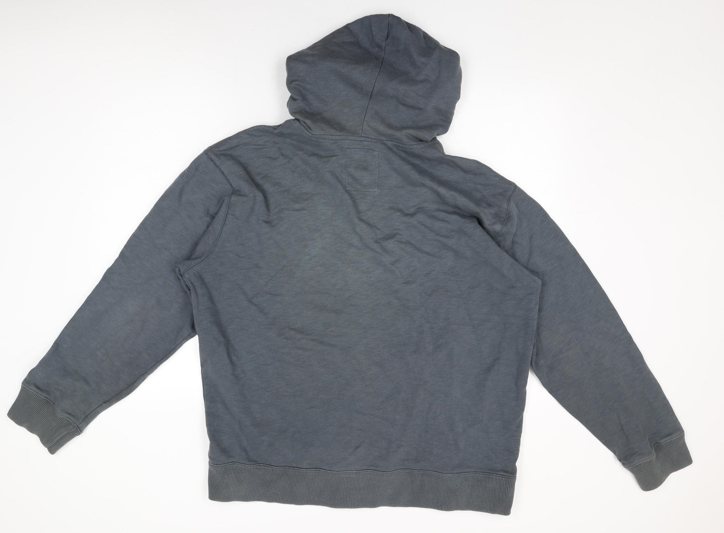 Gap Mens Blue Cotton Full Zip Hoodie Size XL