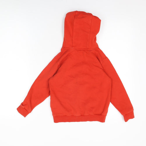 NEXT Boys Red Cotton Pullover Hoodie Size 5-6 Years Pullover