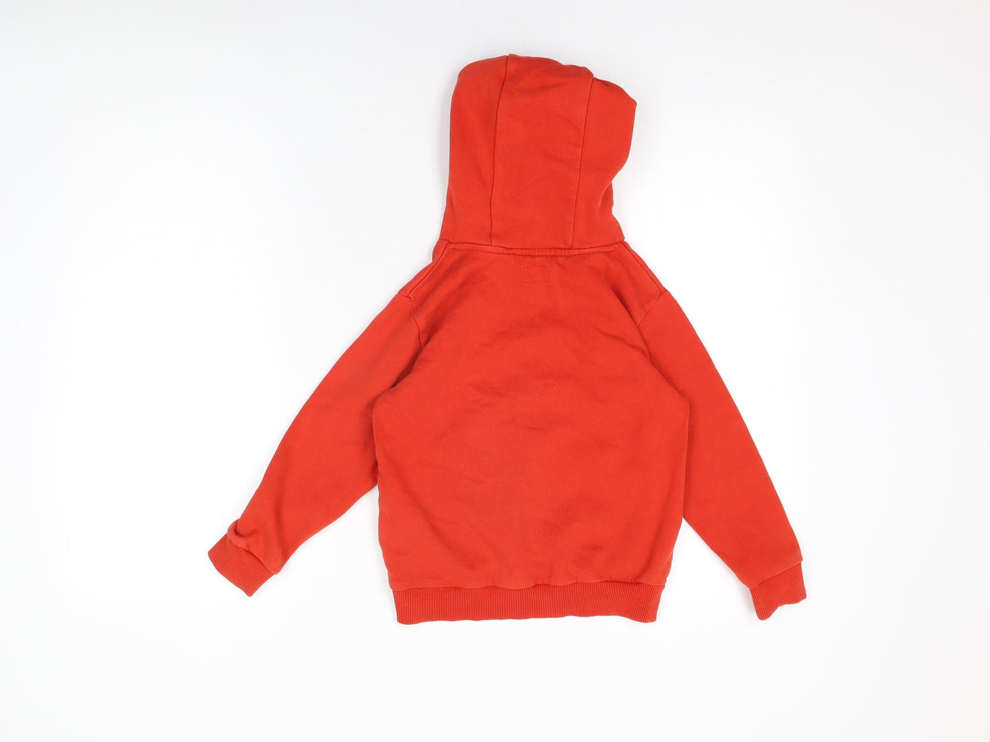 NEXT Boys Red Cotton Pullover Hoodie Size 5-6 Years Pullover