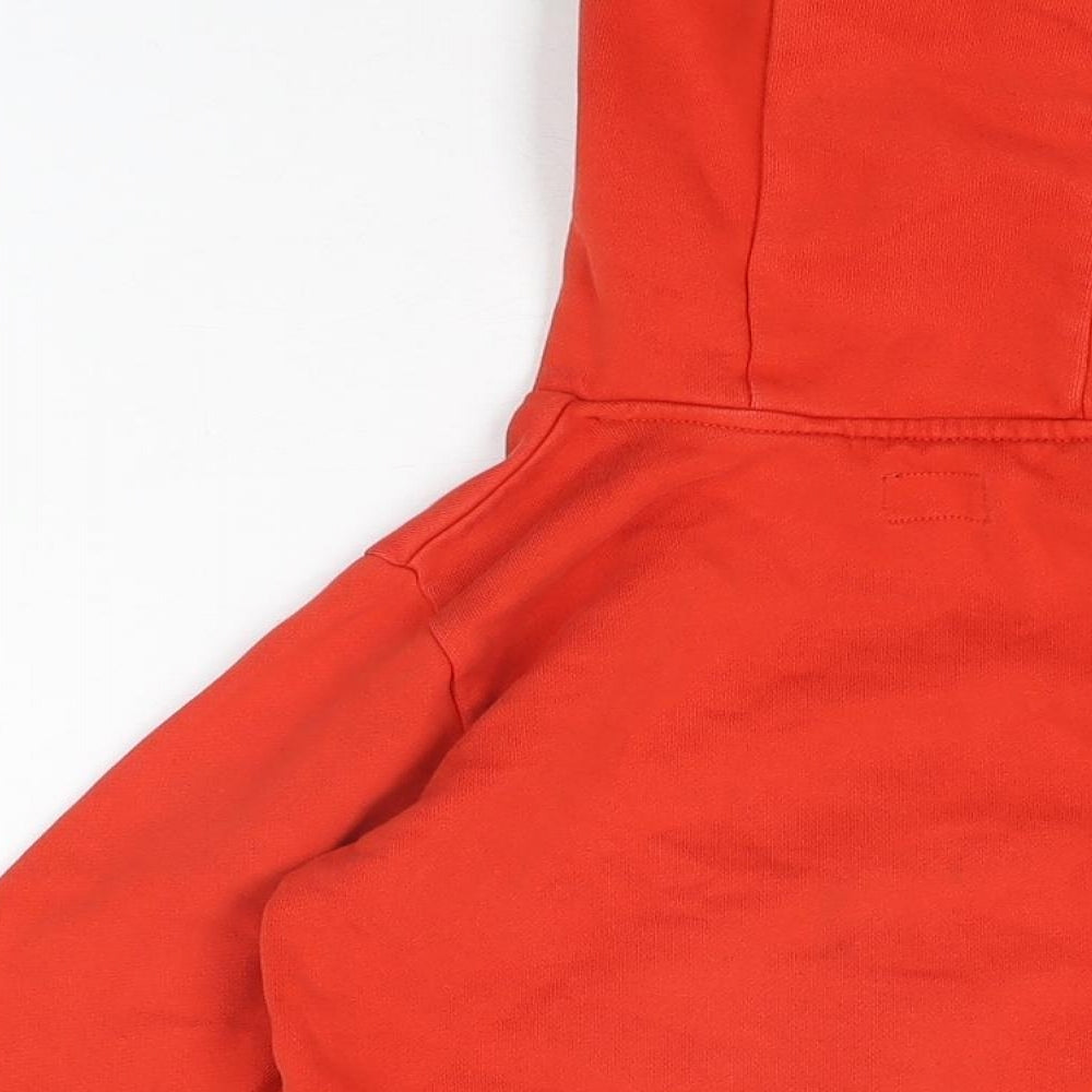 NEXT Boys Red Cotton Pullover Hoodie Size 5-6 Years Pullover