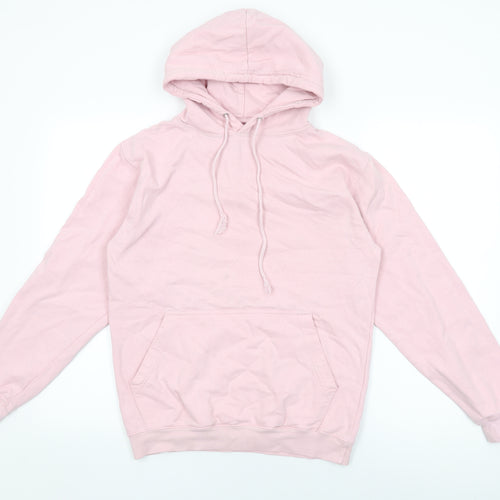 HNR LDN Womens Pink Cotton Pullover Hoodie Size XS Pullover - Sun Print, Star Signs