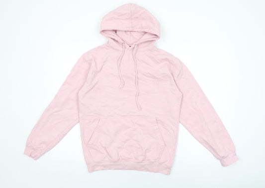 HNR LDN Womens Pink Cotton Pullover Hoodie Size XS Pullover - Sun Print, Star Signs