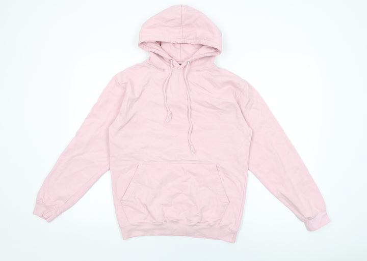HNR LDN Womens Pink Cotton Pullover Hoodie Size XS Pullover - Sun Print, Star Signs