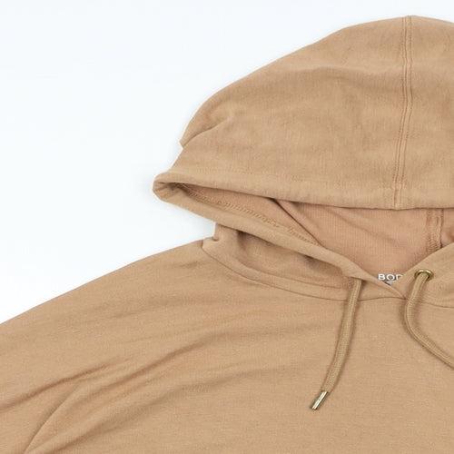 Marks and Spencer Womens Beige Polyester Pullover Hoodie Size 8 Pullover