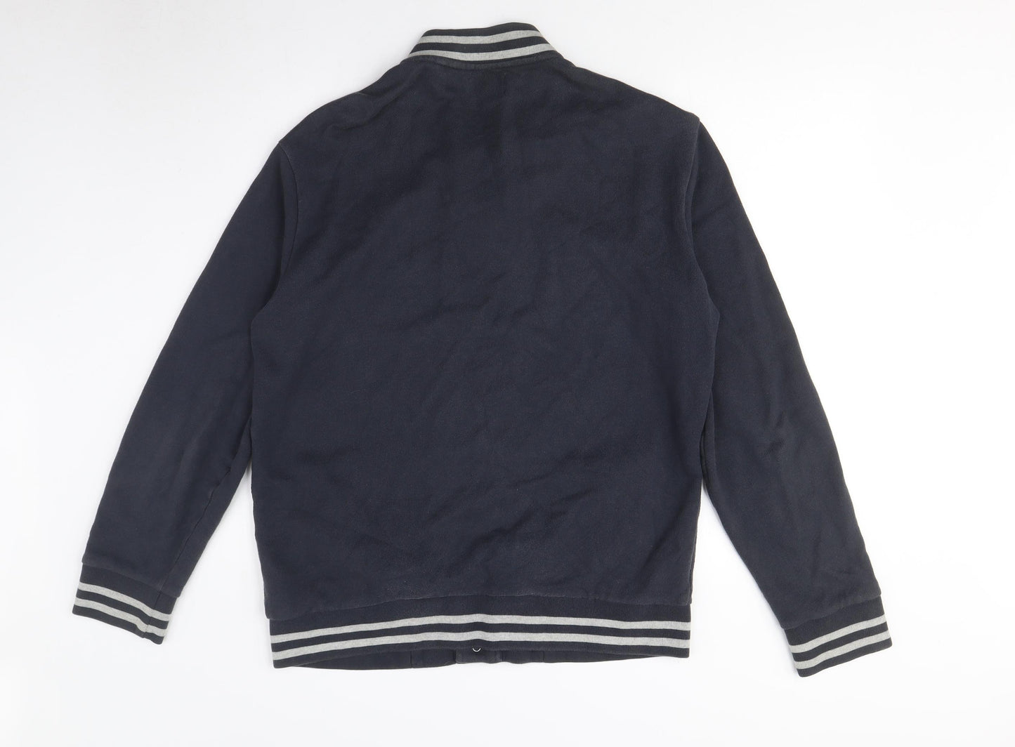 American College Men's Black Cardigan Size L