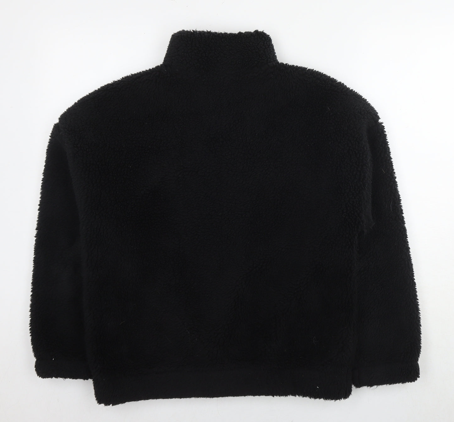 New Look Womens Black Polyester Pullover Sweatshirt Size S Pullover