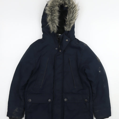 NEXT Boys Blue Jacket Size 9 Years Zip
