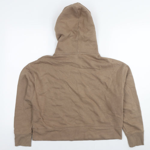Zara Womens Brown Cotton Pullover Sweatshirt Size S Pullover