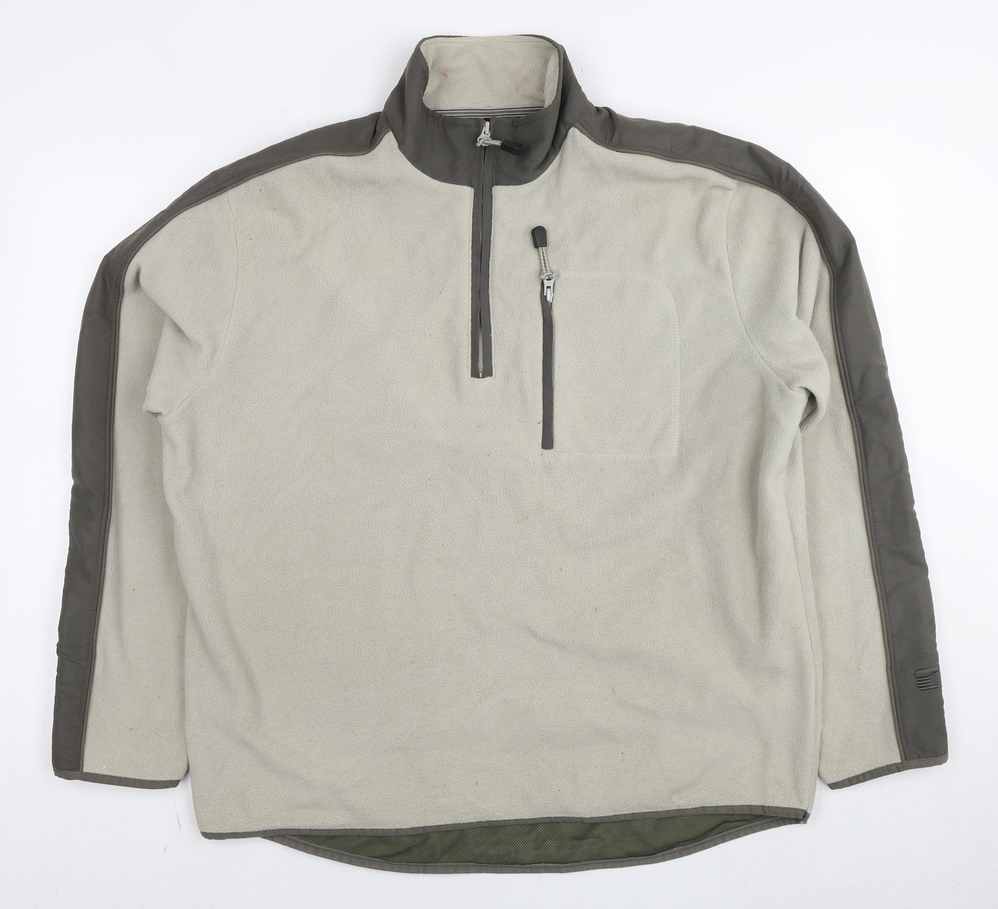 NEXT Mens Beige Polyester Pullover Sweatshirt Size L