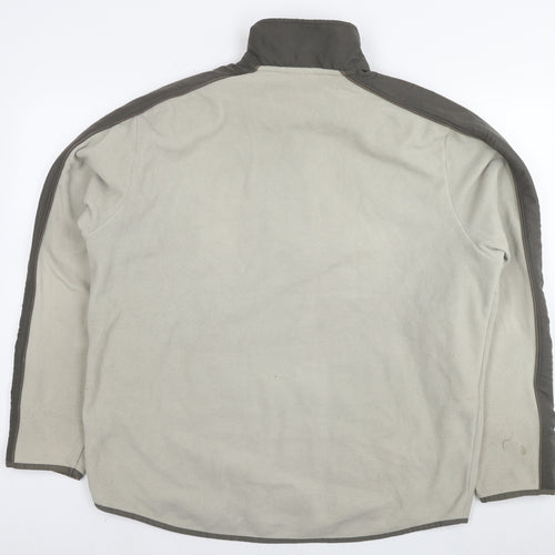 NEXT Mens Beige Polyester Pullover Sweatshirt Size L